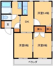 ラフィーネの間取り画像
