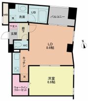 ブルージュの間取り画像