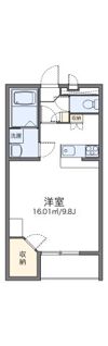 レオパレスサニーヒルズの間取り画像