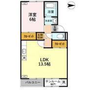 プレジールビューラ B棟の間取り画像