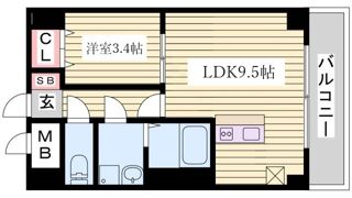 メゾンドリベルテの間取り画像