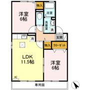 クラリスの間取り画像