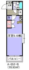 ローズガーデンA52の間取り画像