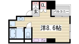 スタイヘン神戸の間取り画像