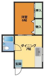 Fitsビル本川町の間取り画像