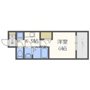 プレサンス梅田北ザ・ライブの間取り画像