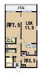 fare kameidoの間取り画像