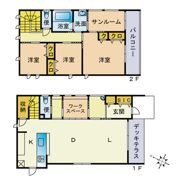 六本松フォレストヴィラの間取り画像