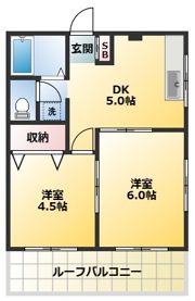 ホワイトハイツ川口ビルの間取り画像