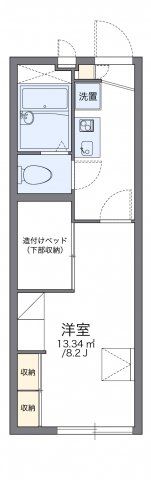 レオパレスドリームの間取り画像