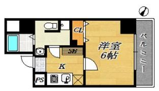 レクシア京橋の間取り画像