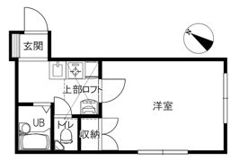 クレセント笠舞の間取り画像