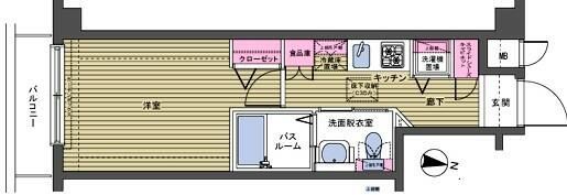 トーシンフェニックス目白の間取り画像