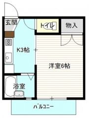 ハイム小川の間取り画像