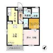 クレールの間取り画像