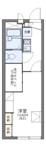 レオパレスエスポワールの間取り画像