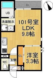 Grandtic Roxaの間取り画像