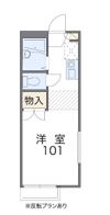 レオパレスこやなぎの間取り画像