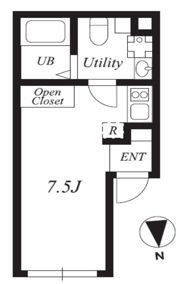 プラチナフォルム上野御徒町の間取り画像
