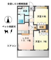 ピュア エステートの間取り画像