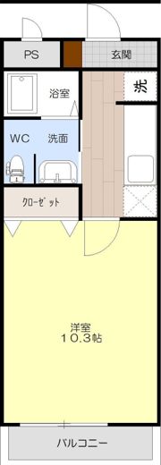 Goody SANGOYAの間取り画像