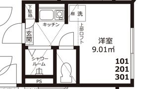 ルミナ池袋の間取り画像
