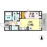 メゾン二長町の間取り画像