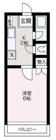メゾンスターライトの間取り画像