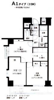 シンベルク横濱の間取り画像