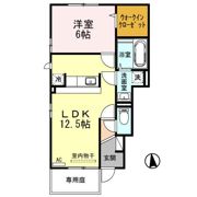 D-room アネーロの間取り画像