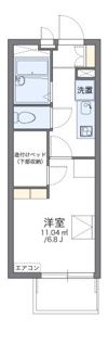 レオパレスアローステージの間取り画像