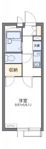 レオパレスブルーシャインの間取り画像