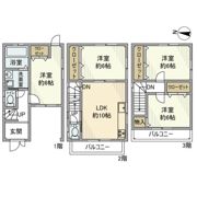 春日町3丁目戸建の間取り画像