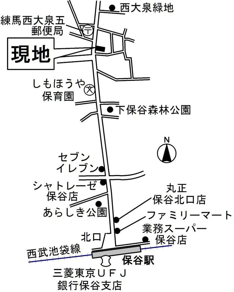 近くに施設あり