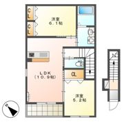 ユニヴァリィ プランドールの間取り画像