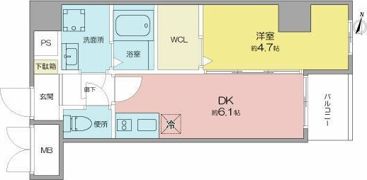 VERITAS SHIRAKANEの間取り画像