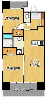 アースコート桜通りの間取り画像