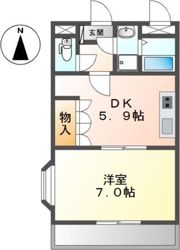 プランドールの間取り画像