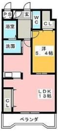 アートタウン ハルの間取り画像