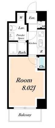 HF葛西レジデンスの間取り画像