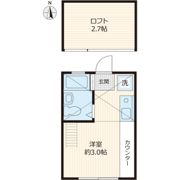 イーリスコート西横浜A棟の間取り画像
