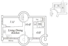 アスタルテ上原の間取り画像