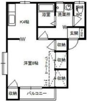 フローレンスハイツNo.2の間取り画像