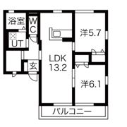 グロワールIの間取り画像