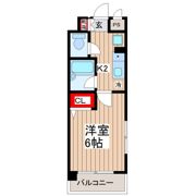 モンシェール錦糸町の間取り画像