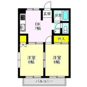 メロディーハイツの間取り画像