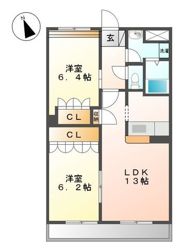 BLUE TERRAの間取り画像