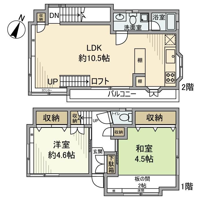 間取図