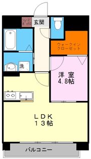 SEPT近見の間取り画像