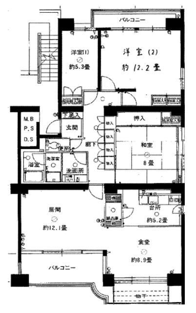 間取図